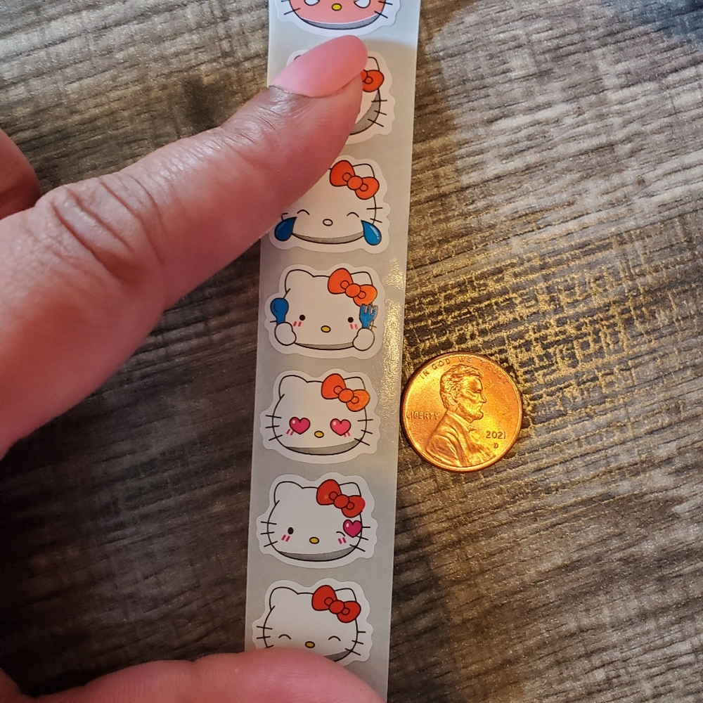๐๏ธ 20 Hello Kitty Emoji Style Stickers ๐๏ธ - Picture 5 of 7
